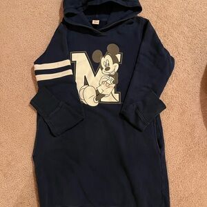 UNIQLO X Disney Mickey Mouse Hoodie Sweater Women Dress Size S